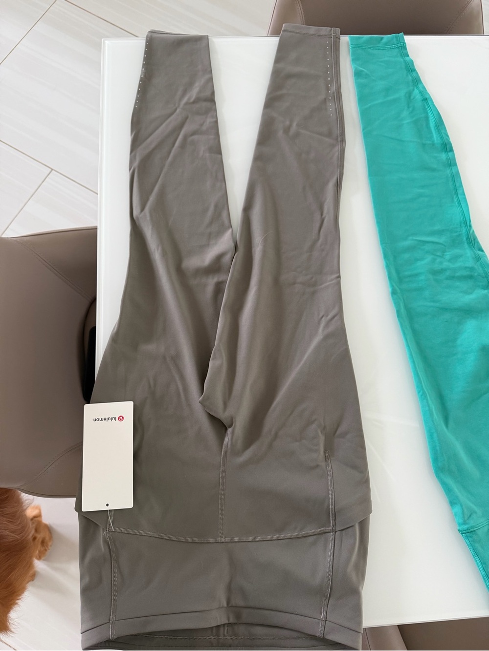 lululemon athletica Gray High-Waist Leggings